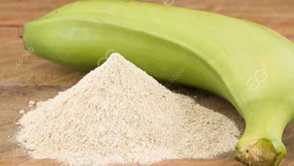 ¿Cómo procesar la harina de plátano?
