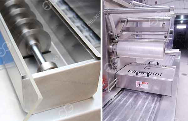 Máquina envasadora al vacío para plátanos
