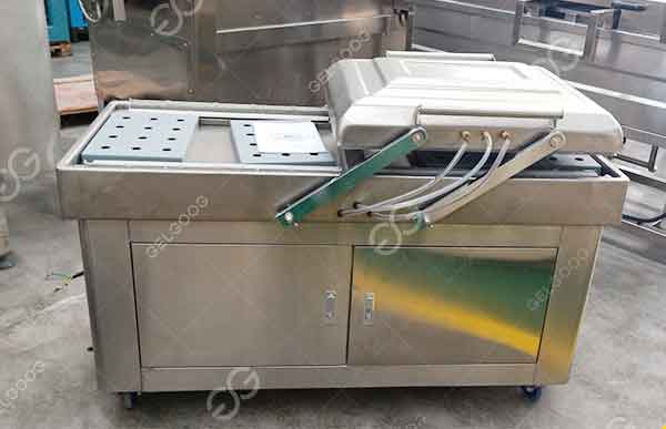 Máquina envasadora al vacío para plátanos